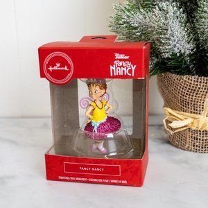 Hallmark 2019 Fancy Nancy Christmas Tree Red Box Ornament New In Box